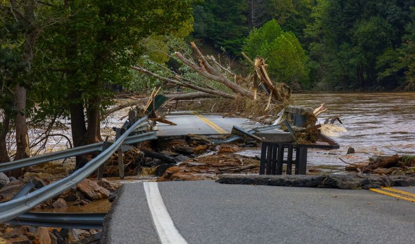 Climate 6 Low Water Bridge In Fries Va Destroyed By Hurrica 2024 10 04 21 29 21 Utc