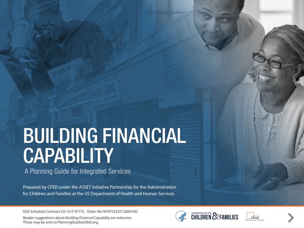 Building Financial Capability: Planning Guide For Integration - Asset ...